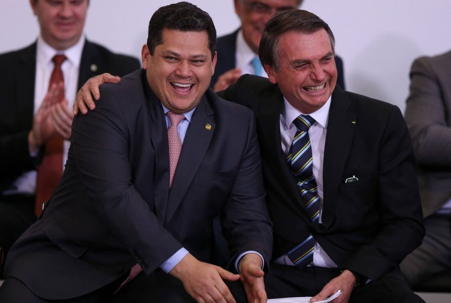 Alcolumbre-e-Bolsonaro