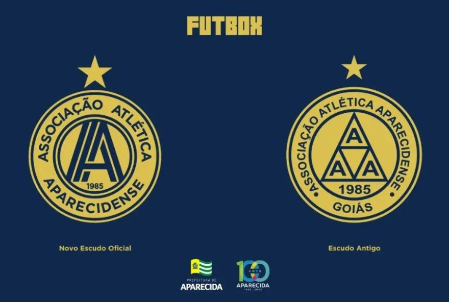 Aparecidense novo escudo 2022