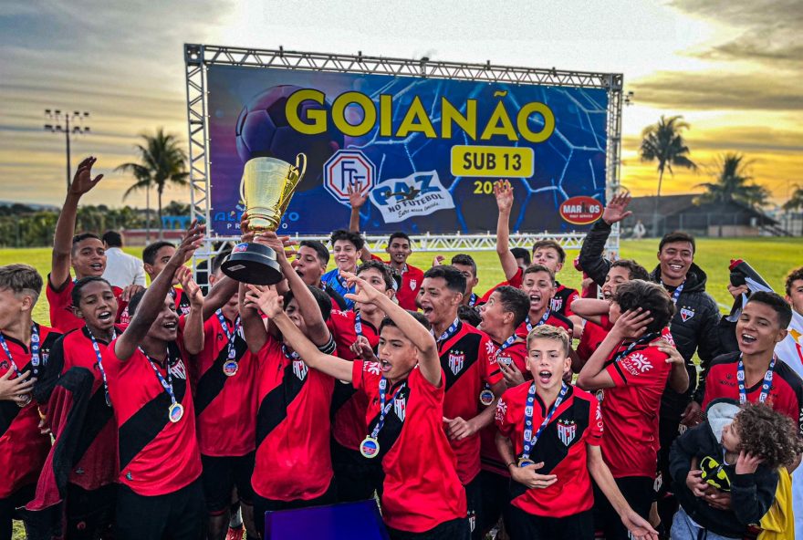 Atlético campeão Campeonato Goiano Sub-13