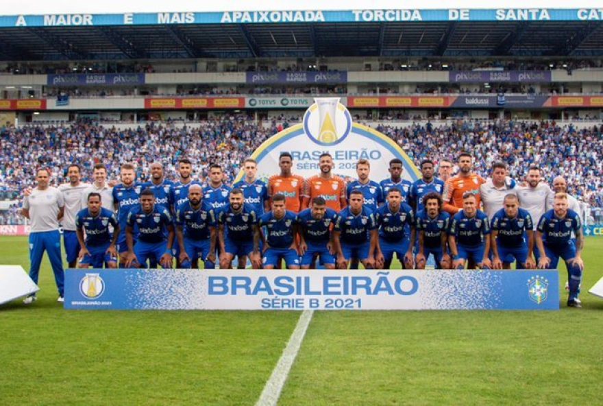 Avaí na última rodada da Série B 2021