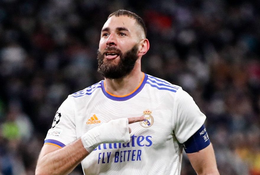 Benzema Real Madrid Liga dos Campeões