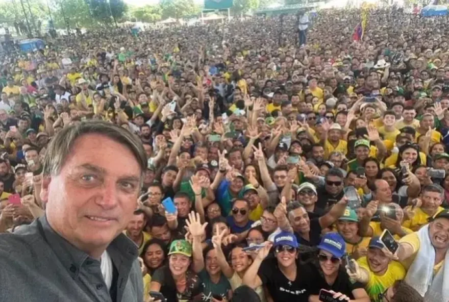 Bolsonaro participa da ExpoZebu, em Uberaba, e manda novos recados ao STF (Foto: Reprodução / redes sociais)