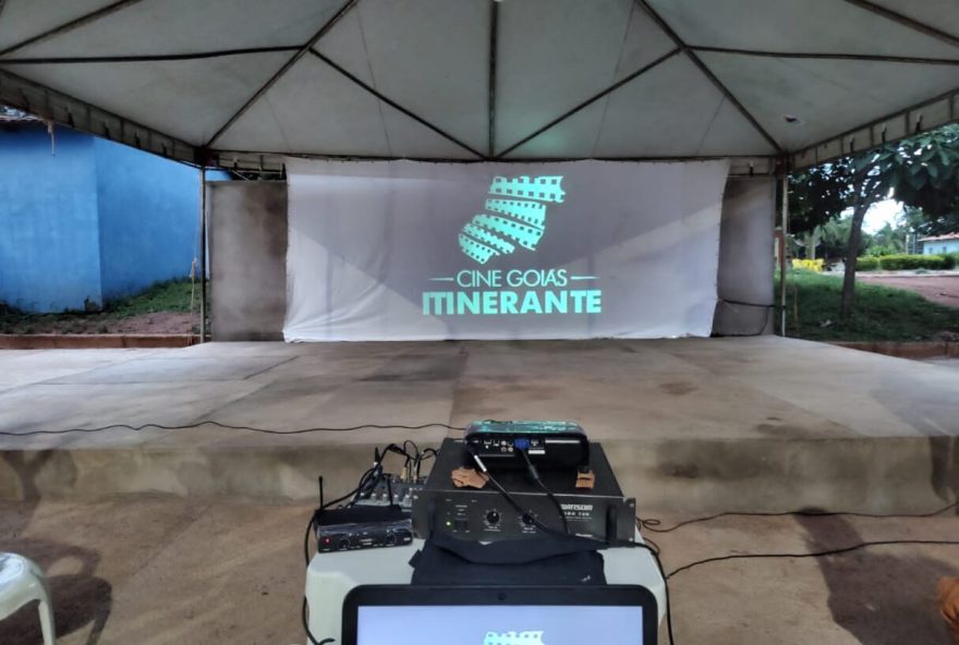 Cine Goiás Itinerante chega a Santa Tereza de Goiás, iniciativa exibe filmes de temática ambiental em sessões gratuitas (Foto: Secult)