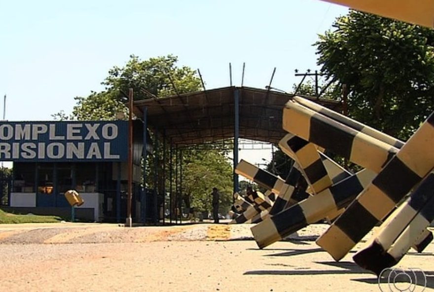 Rebelião na CPP de Aparecida de Goiânia deixou 13 detentos feridos (Foto: Divulgação / DGAP)