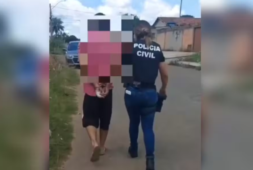 Crime foi descoberto pela mãe da criança e denunciado rapidamente para a polícia. Homem está em liberdade. (Foto: Divulgação/PCGO)