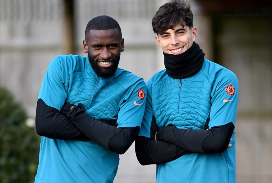 Chelsea treino antes de Liga dos Campeões