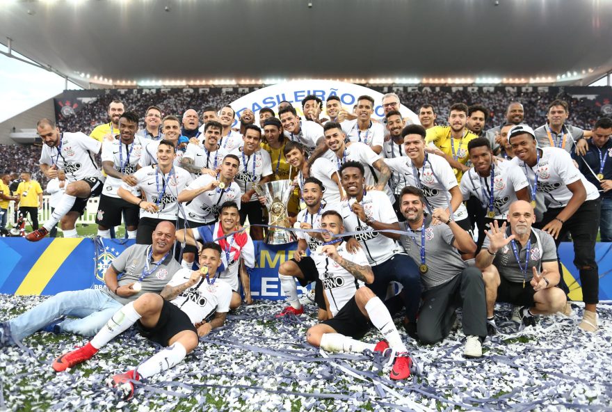 Foto:  Corinthians Campeão Brasileiro 2017. Lucas Figueiredo/CBF