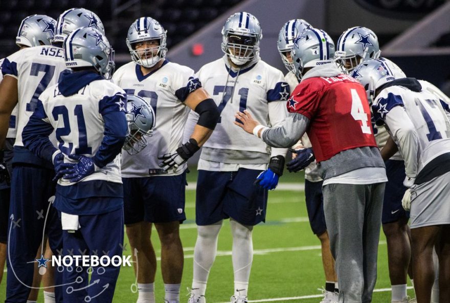 Dallas Cowboys, em preparação para o Dia de Ação de Graças na NFL