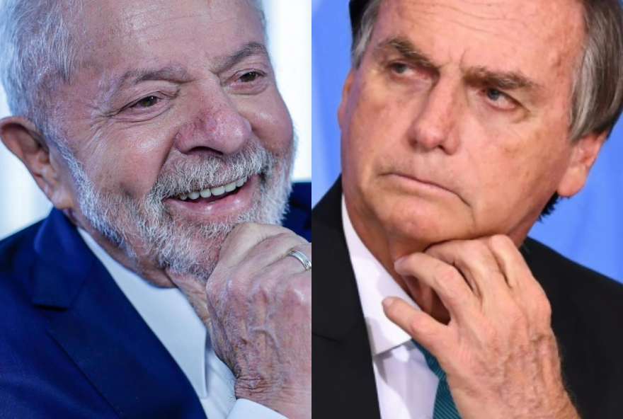 No cenário atual, diferença entre Lula e Bolsonaro é de 4.729.188 votos