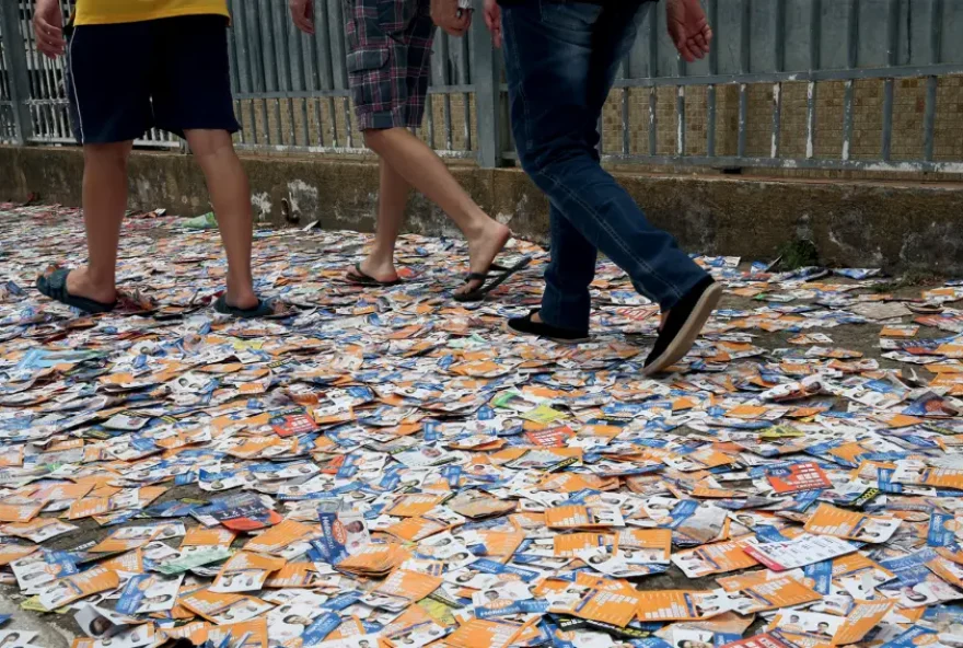 Boa parte do dinheiro que custeia a impressão do material publicitário vem do Fundo Partidário. (Antonio Cruz/Agência Brasil)