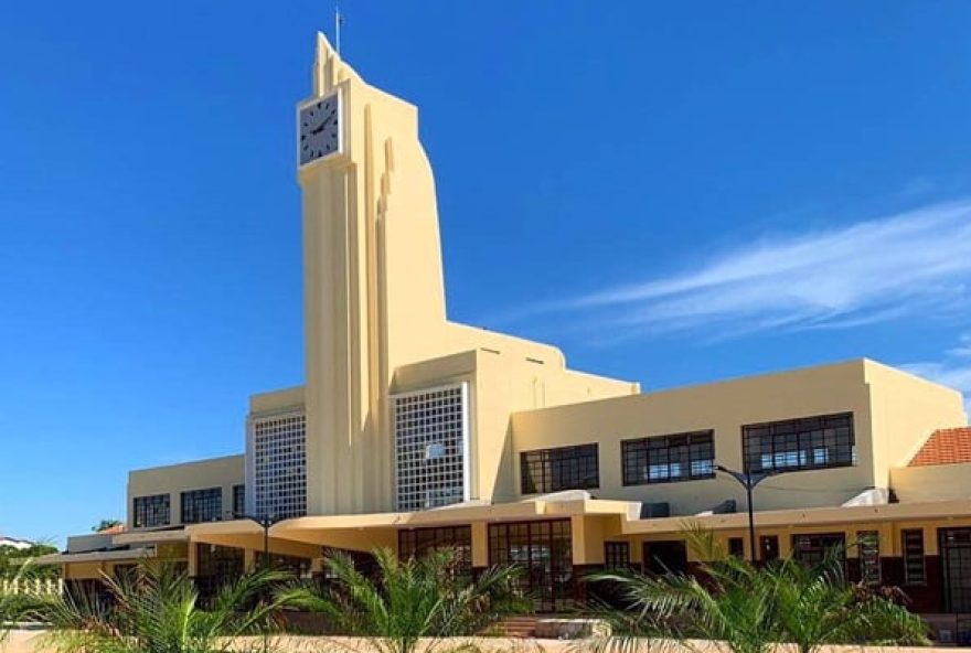 Estação Ferroviária de Goiânia, em preparação para o chorinho