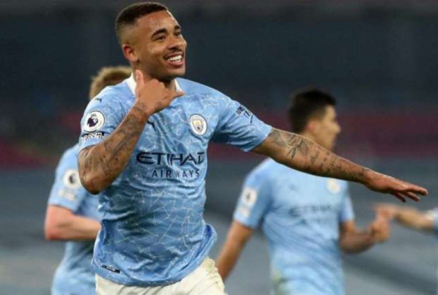 Gabriel Jesus na Champions League