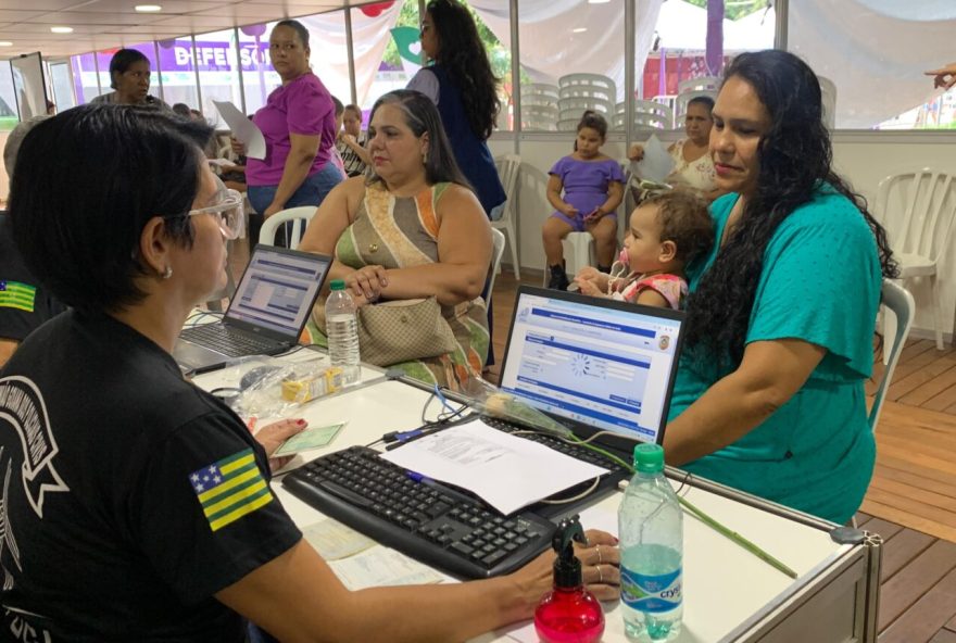 Evento foi uma edição especial do Goiás Social, com oferta de serviços voltados para o público feminino, e ultrapassou a marca de 156 mil atendimentos (Foto: Sead)