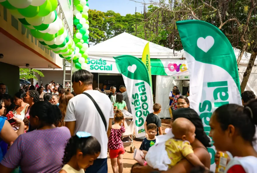 Goiás Social da Vila Pedroso segue aberto até as 17 horas desta quinta. Na sexta (18/10), estrutura estará montada no setor Cidade Jardim (Foto: Hegon Corrêa e Romullo Carvalho)