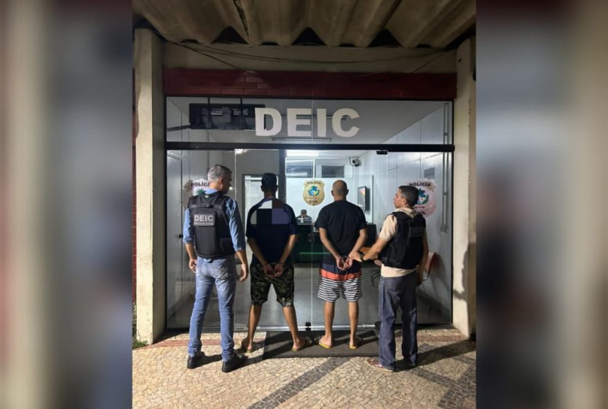 Presos possuem extensa ficha criminal, por crimes como roubo, associação criminosa, furto qualificado e estelionato em variados estados (Foto:PC)