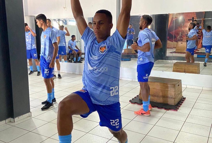 Grêmio Anápolis treino 20.04