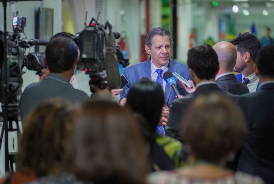 Fernando Haddad: Queda será gradual na avaliação do ministro (Foto: Agência Brasil)