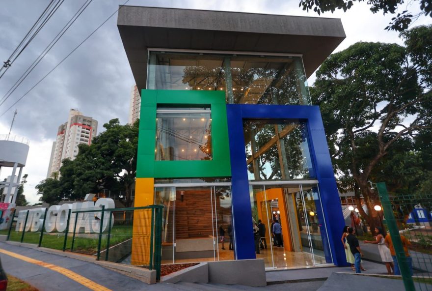 Espaço, no Setor Universitário, vai abrigar empresas de inovação e um escritório compartilhado de trabalho público (Foto: Edinan Ferreira)