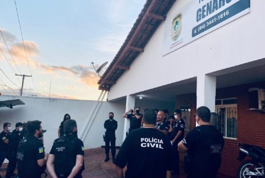 A operação Criminal Friends foi comandada pela Polícia Civil de Catalão.