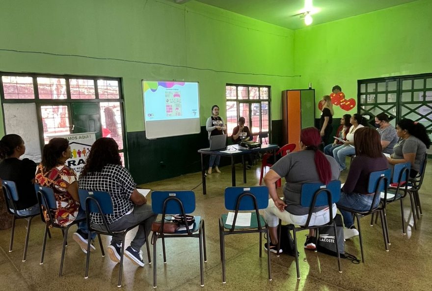 Prefeitura de Goiânia promove oficinas para orientação e divulgação do programa Acessuas para desenvolvimento de habilidades e monitoramento individual, a fim de alcançar melhores oportunidades no mundo do trabalho (Foto: Sedhs)