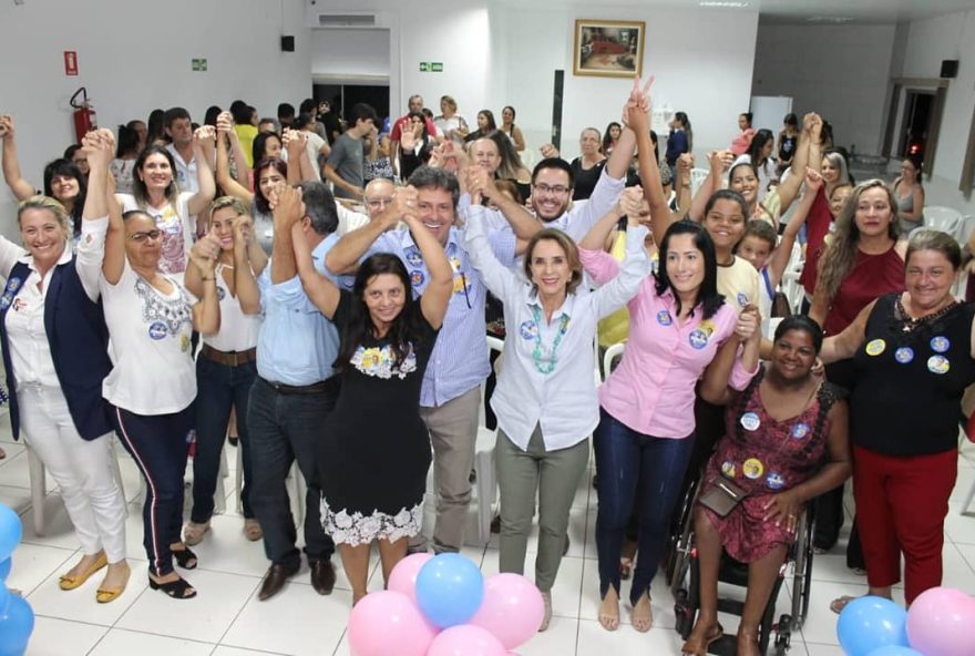 Candidata a vice na chapa de Zé Eliton disse que as mulheres que irão decidir a eleição deste ano. / Foto: Assessoria de campanha da candidata.