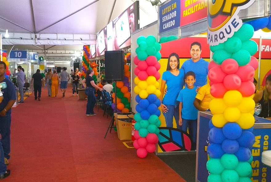 Ao todo, 31 stands foram montados (Foto: Willian Alves)