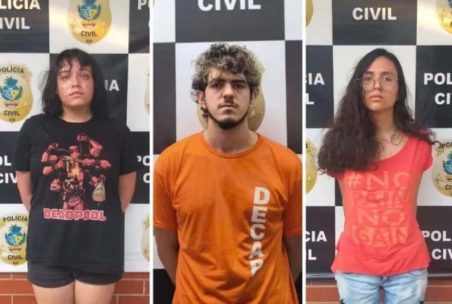 Jovens que cometeram crime para testar psicopatia vão a júri popular (Divulgação/PCGO)