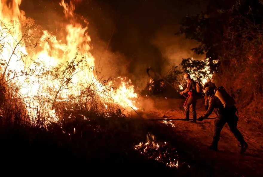 Decreto nº 10.539 tem vigência por 180 dias e abrange 20 cidades mais afetadas pelas consequências dos incêndios florestais (Foto: ST Dennis/CBMGO)