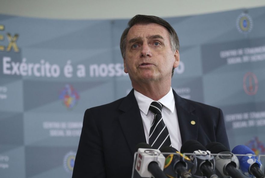 Jair Bolsonaro. / Foto: José Cruz / Agência Brasil.