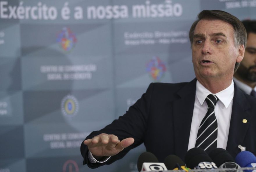 Jair Bolsonaro. / Foto: José Cruz / Agência Brasil.