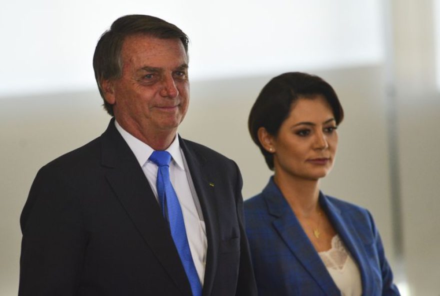 Jair e Michelle Bolsonaro