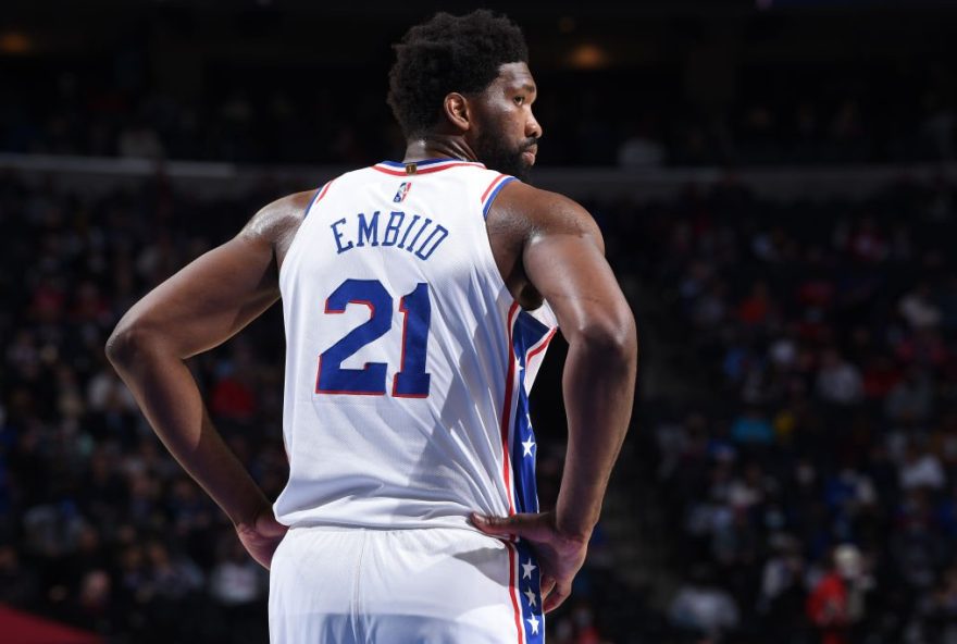 Joel Embiid 76ers NBA