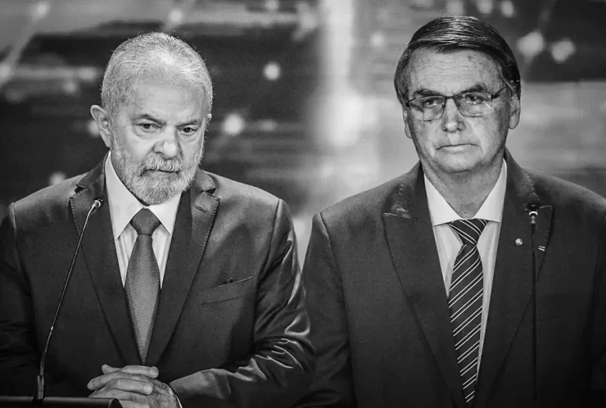 Bolsonaro e Lula disputam presidência no segundo turno. (Foto: Reprodução/Veja)