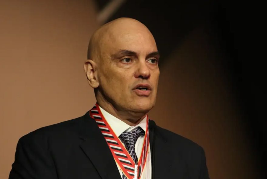 O ministro do Supremo Tribunal Federal e presidente do Tribunal Superior Eleitoral, Alexandre de Moraes