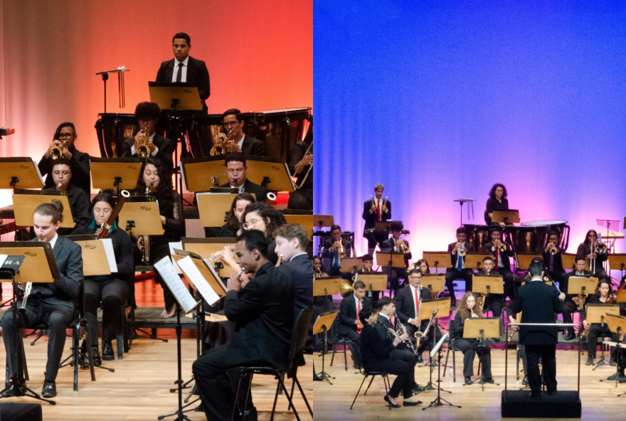 Banda Sinfônica Jovem de Goiás apresenta o Concerto de Natal no Teatro Escola Basileu França, com entrada gratuita.