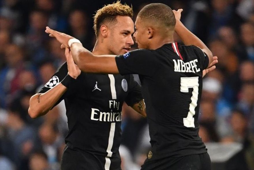 Neymar Mbappé PSG