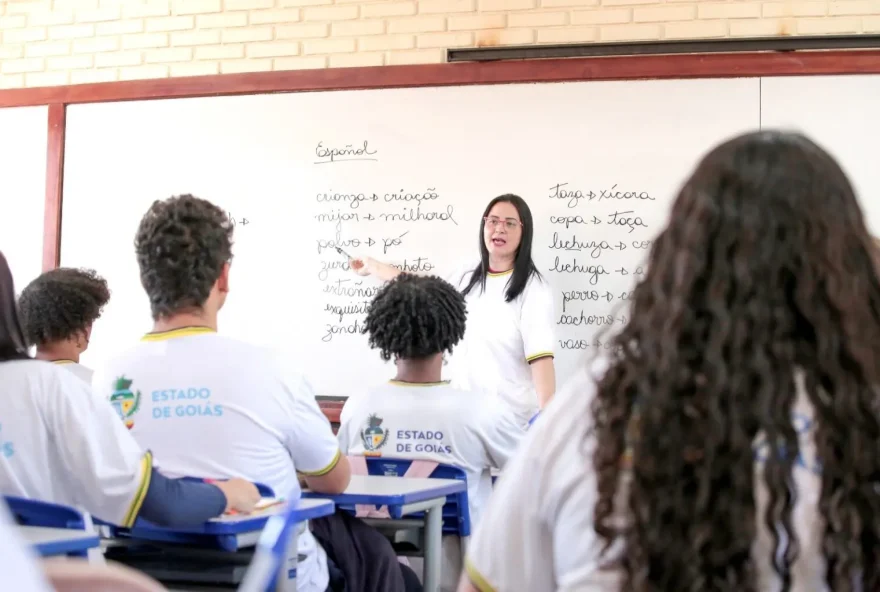 Novos professores serão alocados na rede estadual de ensino, que atualmente conta com mais de 900 unidades escolares (Foto: Seduc GO)