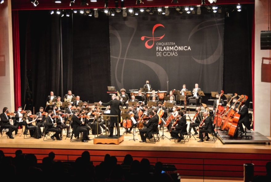 Orquestra Filarmônica de Goiás possui álbum entre os maiores do mundo (Foto: Reprodução/ Secti)