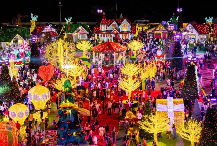 Mais de um milhão de pessoas já passaram pelo Natal do Bem desde a inauguração, em 14 de novembro: marca histórica consagra nova edição do evento (Fotos: Diego Canedo)