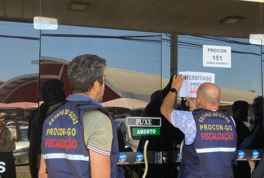 Operação ocorreu em parceria com a Polícia Civil. Somente neste ano, 25 estabelecimentos do ramo foram fechados (Foto: Procon Goiás)