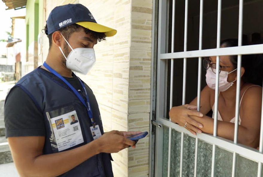 Contrato para entrevista e registro dos dados tem duração de três meses. Inscrições termina na próxima quarta (15). (Foto: Acervo IBGE)