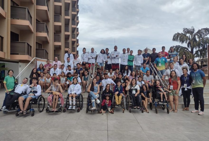 Com apoio do Governo de Goiás, 69 atletas goianos participam da fase regional das Paralimpíadas Escolares (Foto: Seel)