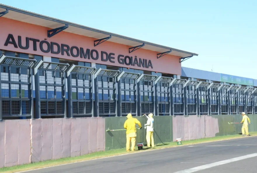 Revitalização do autódromo marca a segunda parceria estabelecida entre a Secretaria de Esporte e Lazer e a DGPP este ano (Foto: SeeL)