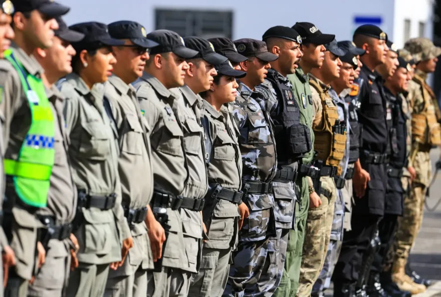 Concurso da Polícia Militar de Goiás ofereceu 1.670 vagas. Primeira nomeação foi em maio/2023 e convocou 870 candidatos. Segunda, em setembro, convocou 500 aprovados (Foto: Secom)