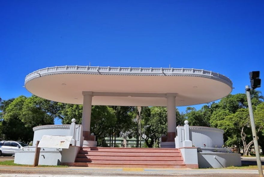 Praça Cívica coreto Dia da Consciência Negra