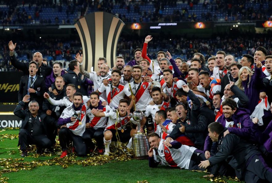 River bate Boca Juniors e é campeão da Libertadores 2018. Foto: EFE / Juan Jo Martín / direitos reservados - Reprodução / Agência Brasil.