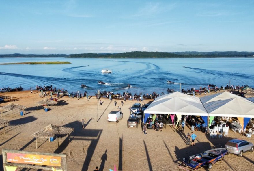 Três Ranchos, no sudeste goiano, foi uma das cidades que ganhou um novo reservatório de 500 mil litros para garantir o abastecimento no período de férias (Fotos: Goiás Turismo)