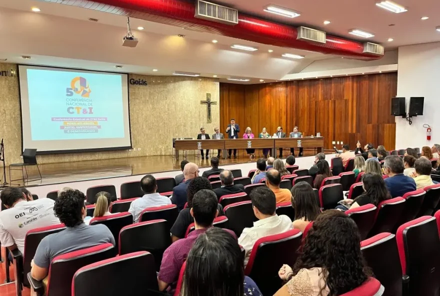 Durante dois dias participantes terão acesso a palestras, debates e apresentações dos mapas estratégicos elaborados por cada estado (Foto: Secti-GO)