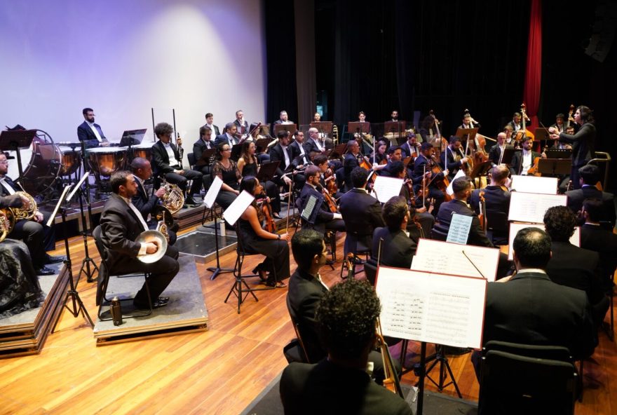 Orquestra Filarmônica de Goiás leva ao Teatro Sesi mais uma apresentação da temporada “Pioneiros” 2025 Fotos: (Secti-GO)