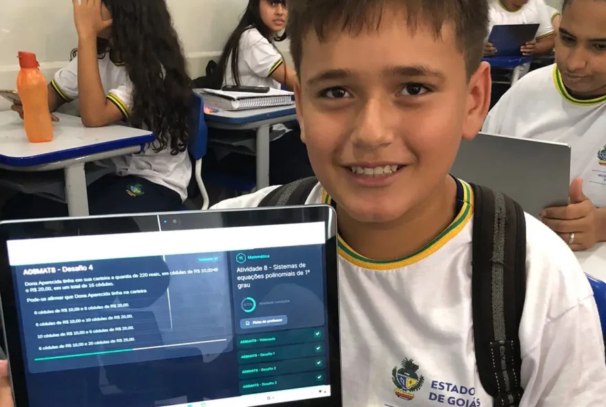 Plataforma usa tecnologia que permite a análise de cada regional de ensino e unidade escolar (Fotos: Secom-GO)